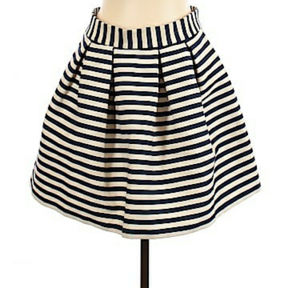 ASOS Blue and Cream Casual Skirt